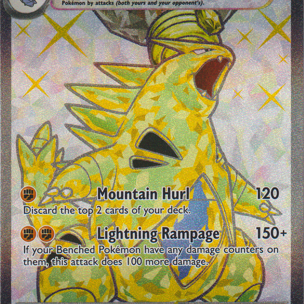 211/197 Tyranitar EX Full Art Obsidian Flames