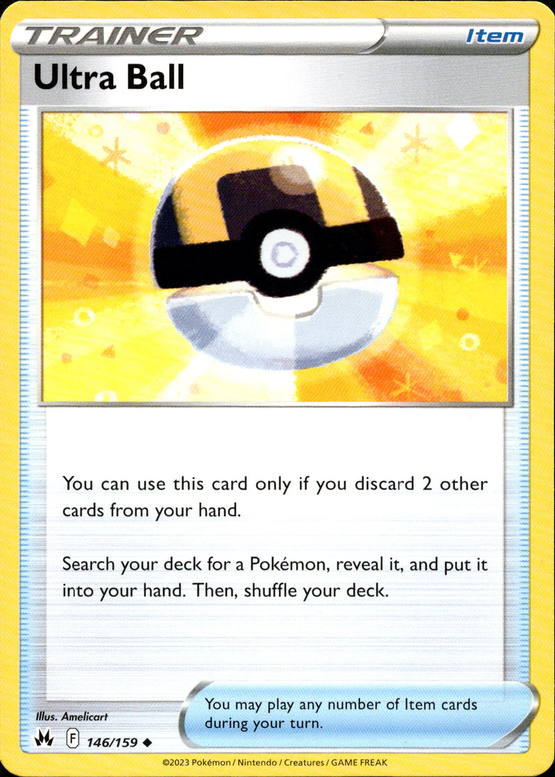 146/159 Ultra Ball Uncommon Crown Zenith