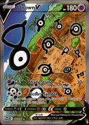 177/195 Unown V Alternate Art Silver Tempest