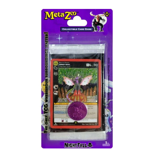 MetaZoo TCG Nightfall Blister Pack (Assorted Art-work)
