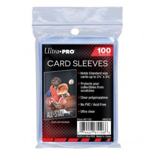 Ultra Pro Soft Card Sleeves - 100 pack