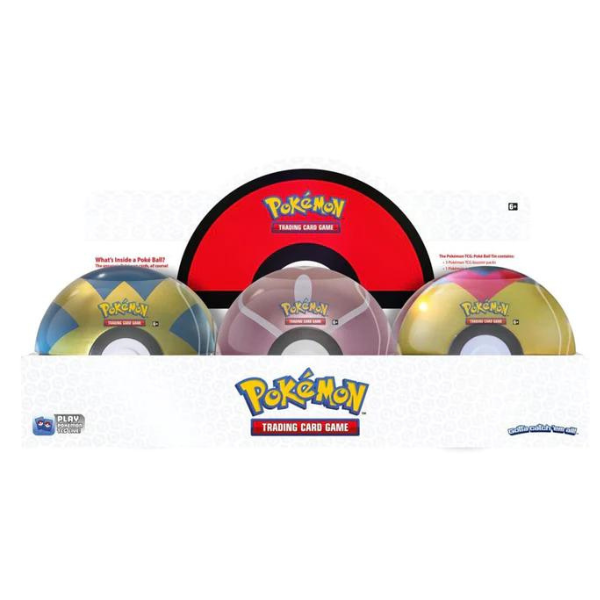 Pokemon TCG Poké Ball Tin 2022 Series 8 (Assorted)