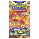 Pokemon TCG Sword and Shield Brilliant Stars Booster Pack (Assorted)