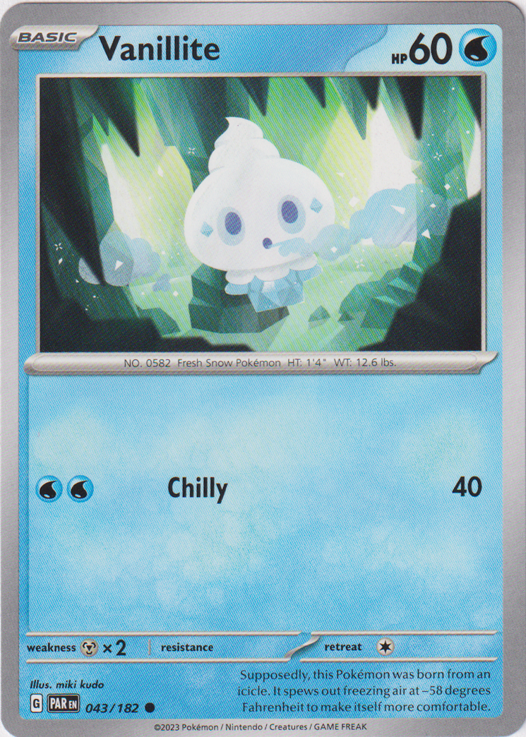 043/182 Vanillite Common Paradox Rift