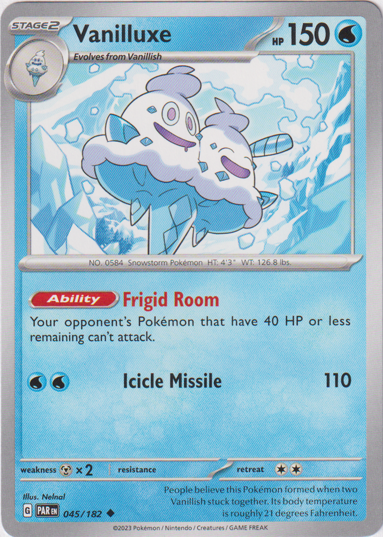 045/182 Vanilluxe Uncommon Paradox Rift