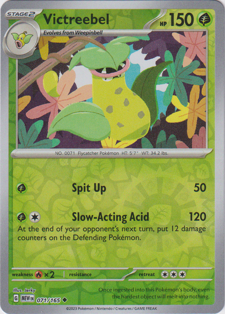 071/165 Victreebel Uncommon Reverse Holo Scarlet & Violet 151