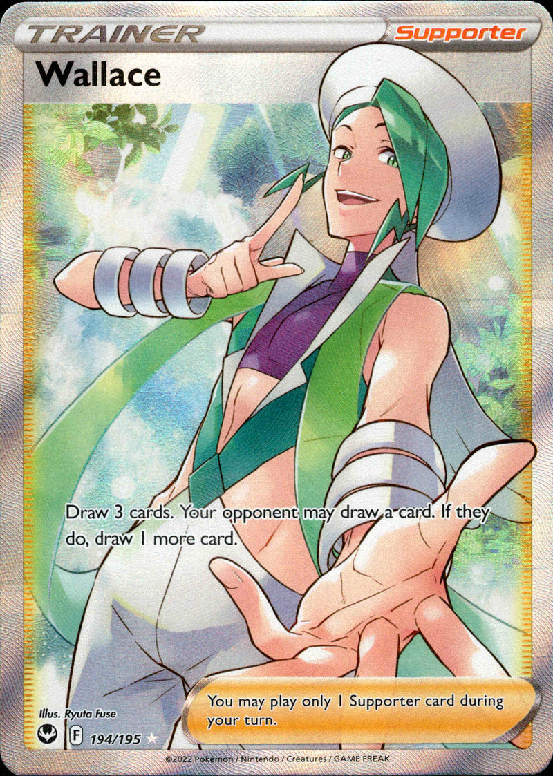 194/195 Wallace Full Art Silver Tempest