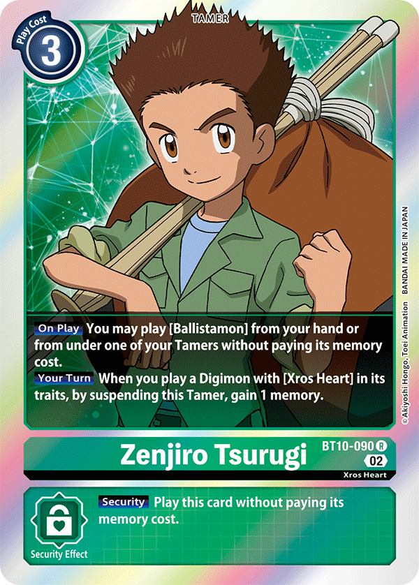 BT10-090 Zenjiro Tsurugi Rare