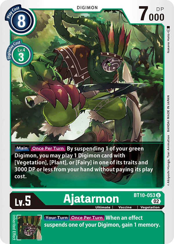 BT10-053 Ajatarmon Uncommon