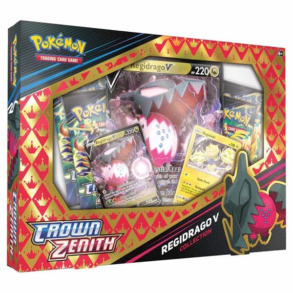 Pokemon - TCG - Crown Zenith Regidrago V Collection