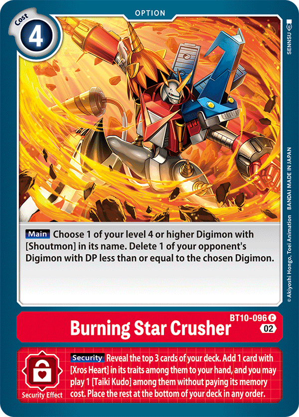 BT10-096 Burning Star Crusher Common