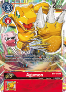 Bt1-010A Agumon Alt Art Rare Single Card