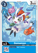 Bt1-030 Gomamon Common Single Card