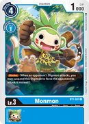 Bt1-031 Monmon Uncommon Single Card