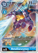 Bt1-044 Metalgarurumon Super Rare Single Card