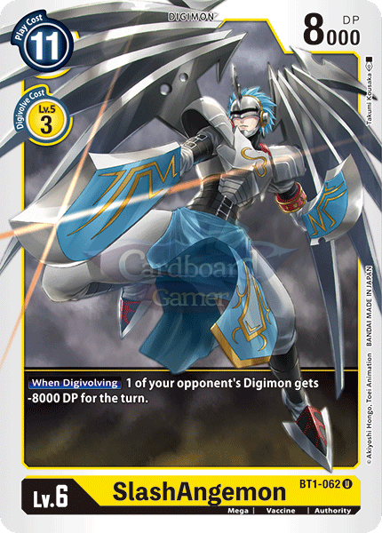 Bt1-062 Slashangemon Uncommon Single Card