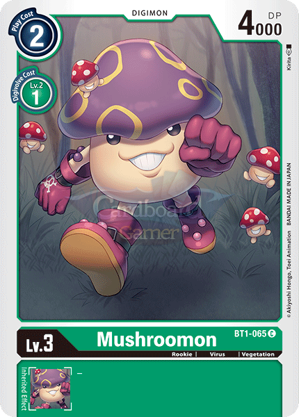 Bt1-065 Mushroomon Common Single Card