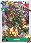 Bt1-080 Titamon Uncommon Single Card