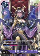 Bt3-091 Lilithmon Alt Art Super Rare Single Card