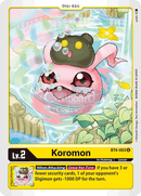 Bt4-003 Koromon Uncommon Single Card