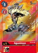 Bt4-011 Agunimon Alt Art Uncommon Single Card