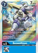 Bt4-030 Beowolfmon Super Rare Single Card