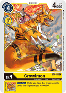 Bt4-039 Growlmon Common Single Card