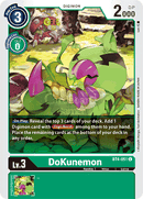 Bt4-051 Dokunemon Common Single Card
