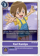 Bt4-097Kari Kamiya Rare Single Card