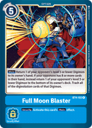 Bt4-103 Full Moon Blaster Rare Single Card