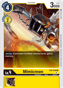 Bt6-036 - Mimicmon Uncommon Single Card