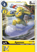 Bt6-038 - Apemon Common Single Card