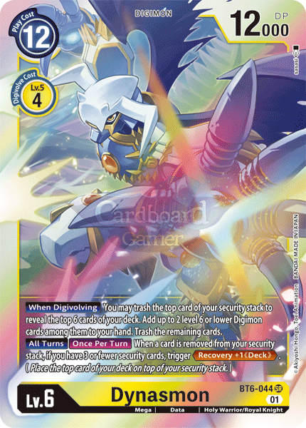 Bt6-044 - Dynasmon Super Rare Single Card