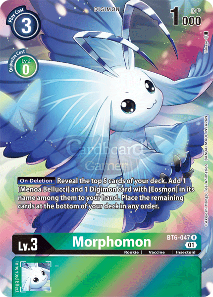 Bt6-047 - Morphomon Rare (Alt Art) Single Card