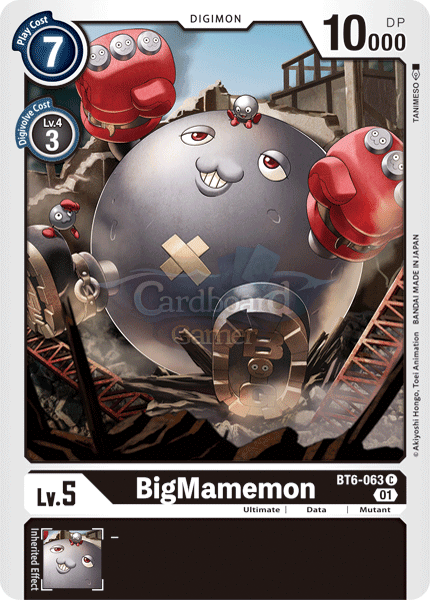 Bt6-063 - Bigmamemon Common Single Card