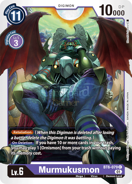 Bt6-079 - Murmukusmon Common Single Card