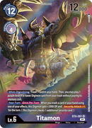 Bt6-081 - Titamon Super Rare (Alt Art) Single Card