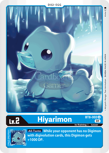 Bt8-002 Hiyarimon Uncommon Single Card