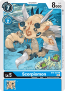Bt8-027 Scorpiomon Common Single Card