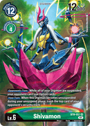 Bt8-057 Alternate Art Shivamon Single Card