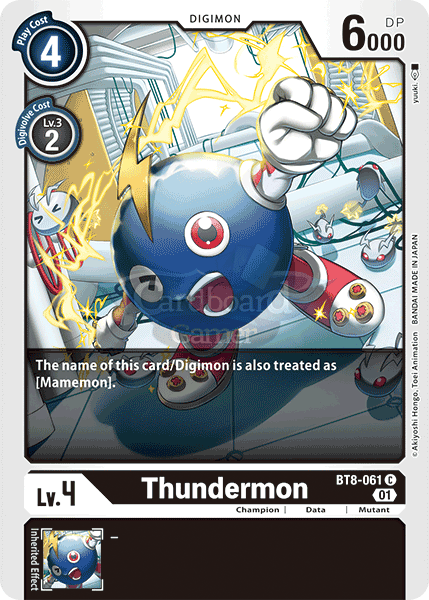 Bt8-061 Thundermon Common Single Card