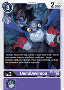 Bt8-072 Demidevimon Uncommon Single Card