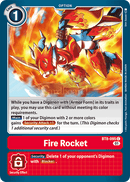 Bt8-095 Fire Rocket Common Single Card