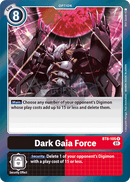 Bt8-105 Dark Gaia Force Rare Single Card