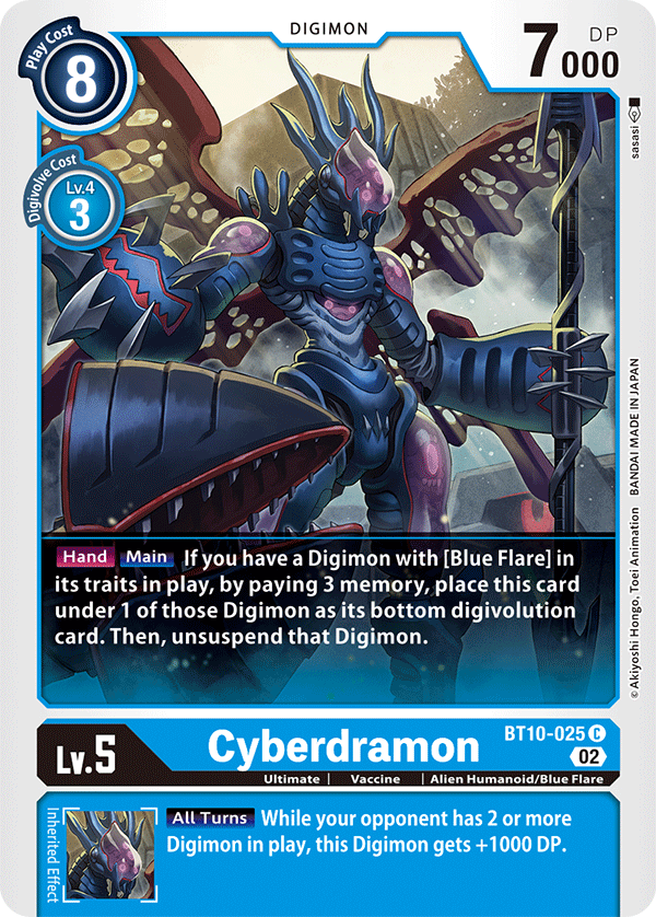 BT10-025 Cyberdramon Common