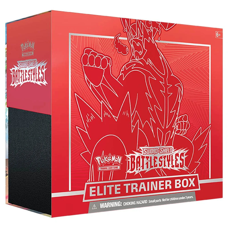 Pokemon TCG Sword & Shield Battle Styles Elite Trainer Box (Red)