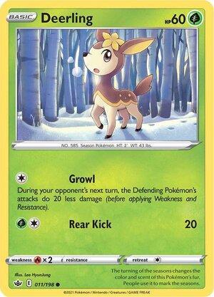 011/198 Deerling Common Chilling Reign