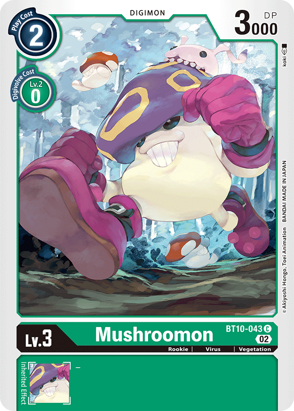 BT10-043 Mushroomon Common