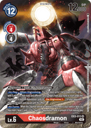 EX03-013 Chaosdramon Alternate Art Super Rare