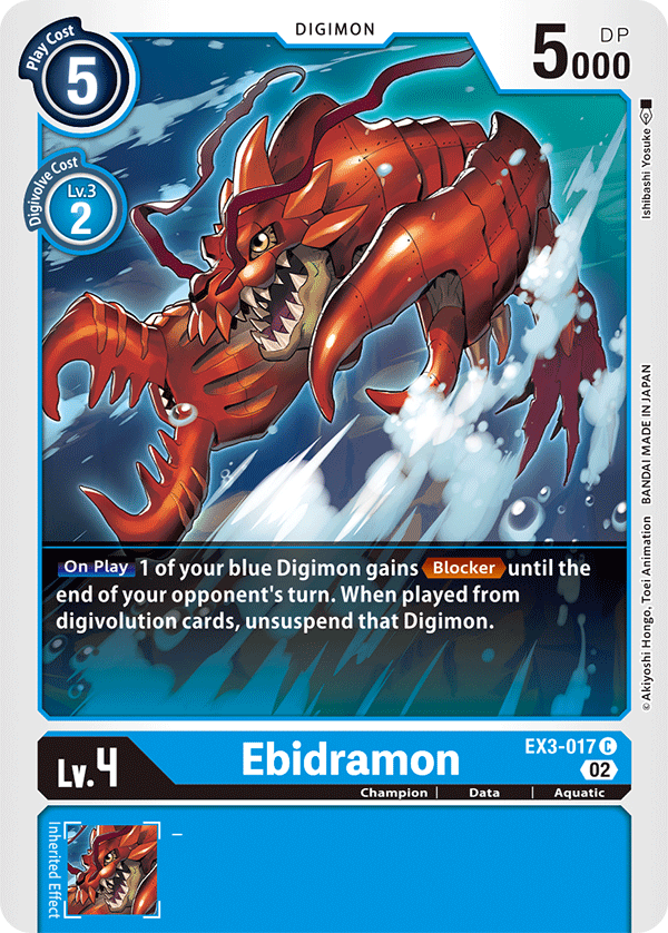 EX03-017 Ebidramon Common